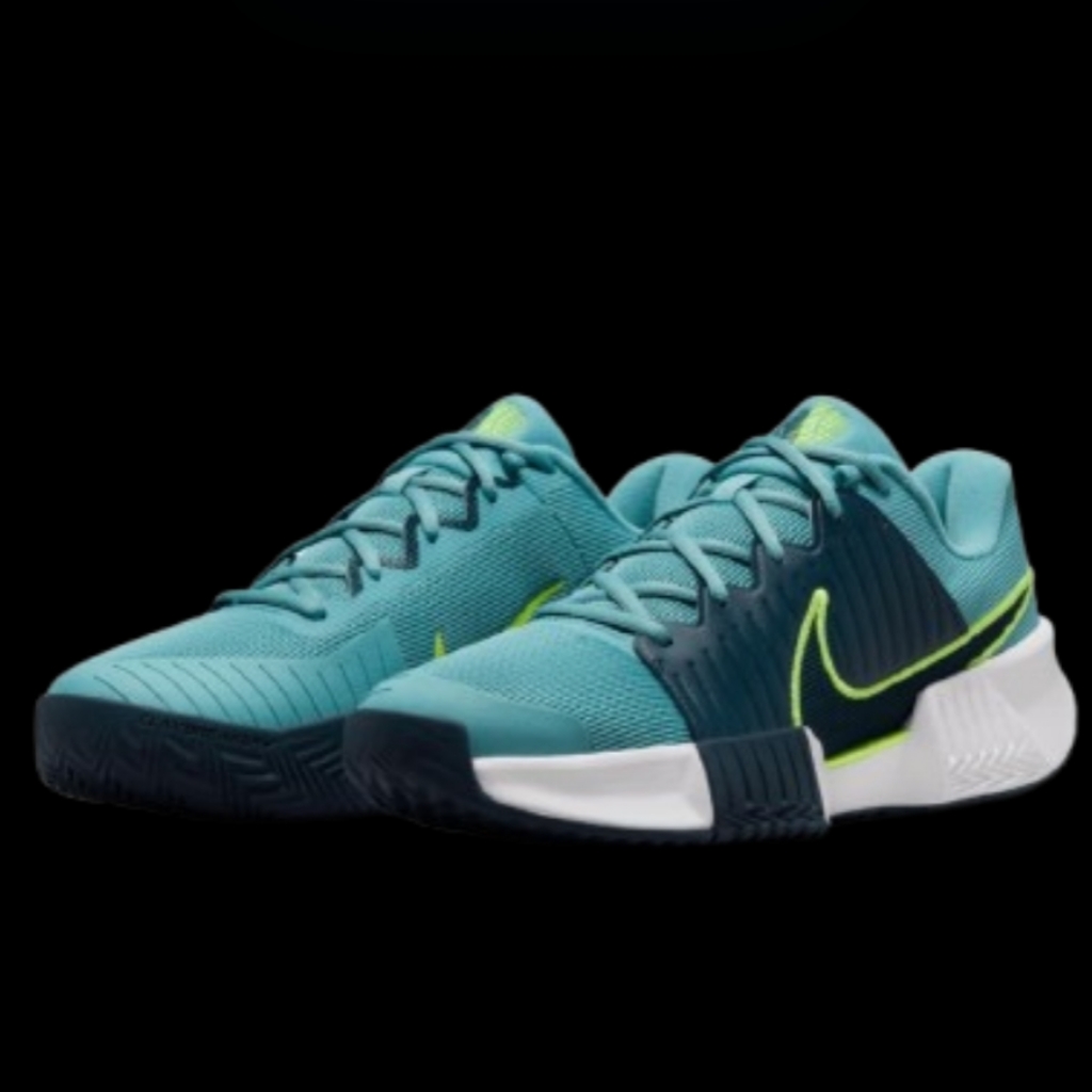 Nike Zoom Gp Challenge Pro Tennis Mens Size 11 Denim Turquoise Navy Volt White